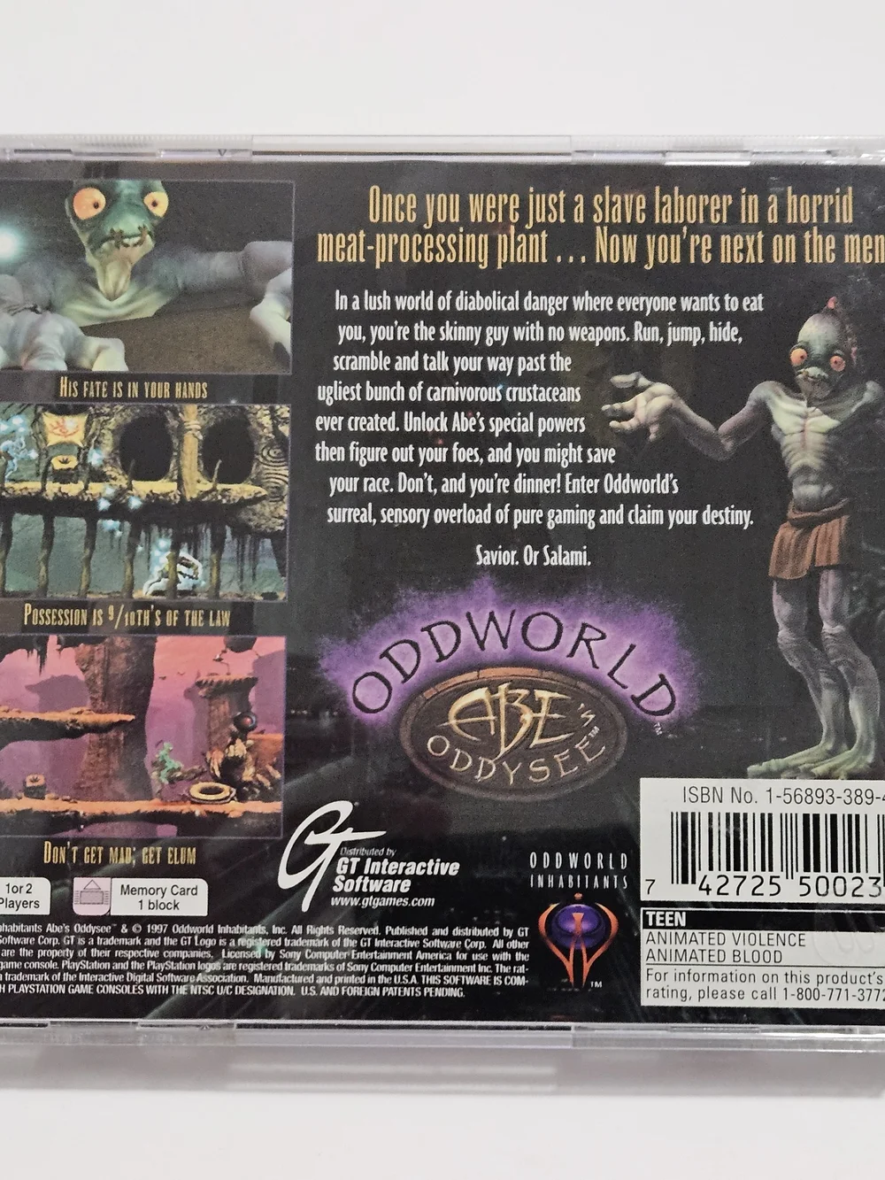 Sony oddworld abe